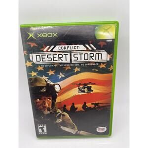 Conflict: Desert Storm (Microsoft Xbox, 2002) Complete - TESTED